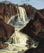 Jakob Philipp Hackert The Waterfalls at Terni France oil painting artist